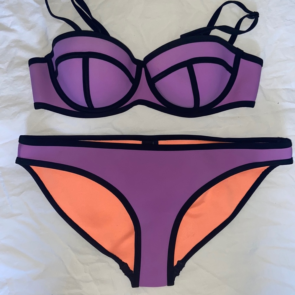 Triangl Purple Swimsuit